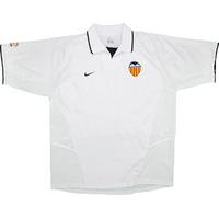 2002-03 Valencia Home Shirt (Excellent) XL