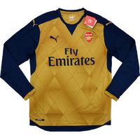 2015-16 Arsenal Away L/S Shirt *BNIB*