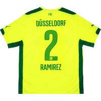 2014-15 Fortuna Dusseldorf Third Shirt Ramirez #2 *w/Tags*