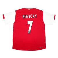 2006-08 Arsenal Home Shirt Rosicky #7 (Excellent) XXL