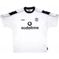 2000-01 Manchester United Away Shirt (Very Good) XL