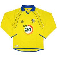 2006-07 Leeds United Away L/S Shirt (Excellent) S