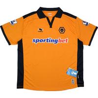 2010-11 Wolves Home Shirt *w/Tags* XL