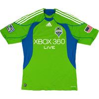 2009 10 seattle sounders player issue home shirt mint l