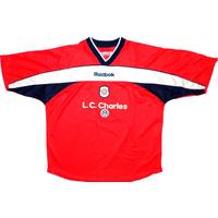 2000-01 Crewe Alexandra Home Shirt (Excellent) XL