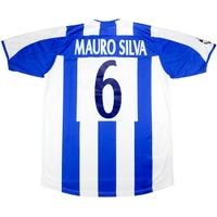 2003-04 Deportivo Match Worn Champions League Home Shirt Mauro Silva #6 (v PSV)