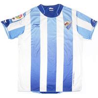 2010 11 malaga home shirt very good l