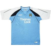 2006 07 manchester city home shirt excellent l