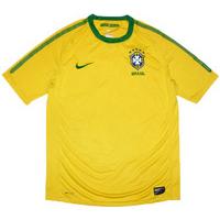 2010-11 Brazil Home Shirt (Very Good) M.Boys