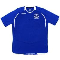 2008-09 Everton Home Shirt (Excellent) XXL