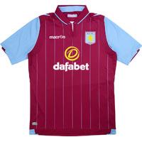 2014-15 Aston Villa Home Shirt (Excellent) S