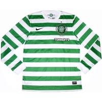 2012-13 Celtic \'125th Anniversary\' Home L/S Shirt (Good) S