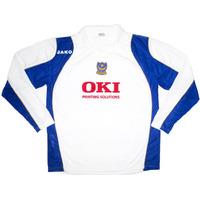 2006-07 Portsmouth Away L/S Shirt (Good) XL