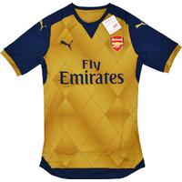 2015-16 Arsenal Player Issue Away Domestic Shirt (ACTV Fit) *BNIB* S