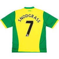 2013-14 Norwich Home Shirt Snodgrass #7 *BNIB* S