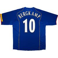 2004-05 Arsenal Away Shirt Bergkamp #10 (Excellent) XL