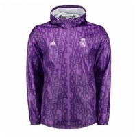 2016-2017 Real Madrid Adidas Windbreaker (Purple)