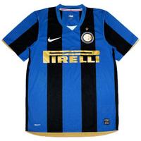 2008 09 inter milan home shirt very good l