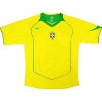 2004 06 brazil home shirt good xl