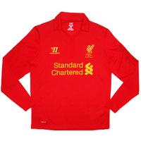 2012-13 Liverpool Home L/S Shirt (Good) XL.Boys