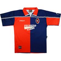 2000-01 Cagliari Home Shirt (Excellent) L