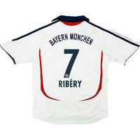 2007-08 Bayern Munich Away Shirt Ribéry #7 (Very Good) M.Boys