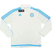 2015-16 Olympique Marseille Adidas 1/2 Zip Training Top *BNIB*