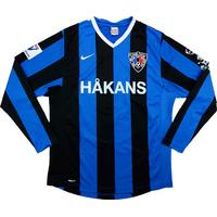 2008 Inter Turku Match Issue Home L/S Shirt Nuorela #2