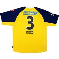 2001 02 fc wil player issue away shirt rizzo 3 wtags l