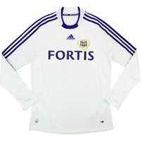 2008 09 anderlecht centenary home ls shirt excellent m