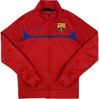 2009 10 barcelona nike track jacket very good m