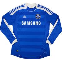 2011-12 Chelsea Home L/S Shirt (Very Good) L