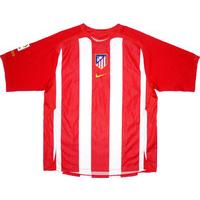 2005-06 Atletico Madrid Home Shirt (Excellent) L