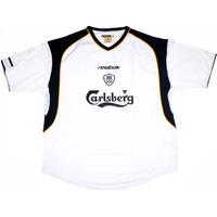 2001 03 liverpool away shirt good xl