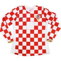 2006 08 croatia ls player issue home shirt very good xl