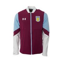 2016-2017 Aston Villa Stadium Jacket (Royal Magenta)