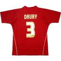 2007-08 Norwich Away Shirt Drury #3 (Very Good) M