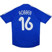 2006 07 chelsea european home shirt robben 16 excellent s