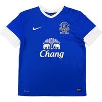 2012-13 Everton Home Shirt (Very Good) L