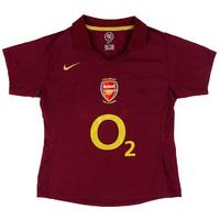 2005 06 arsenal home shirt very good womens xl