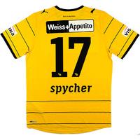 2011 12 bsc young boys player issue home shirt spycher 17 wtags