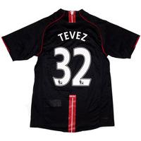 2007-08 Manchester United Away Shirt Tevez #32 L