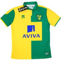 2015-16 Norwich Home Shirt *w/Tags*