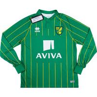 2015-16 Norwich Away L/S Shirt *w/Tags*