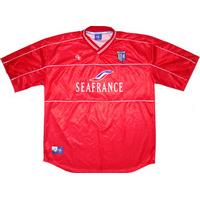 2002 03 gillingham away shirt xl