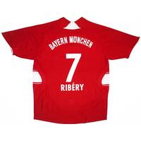 2007-09 Bayern Munich Home Shirt Ribéry #7 (Good) L.Boys