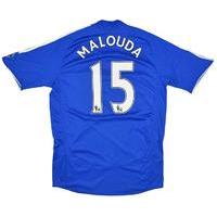 2007-08 Chelsea Home Shirt Malouda #15 (Excellent) S