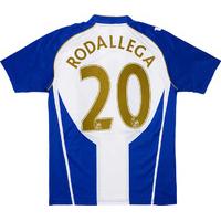 2009-10 Wigan Home Shirt Rodallega #20 (Very Good) S