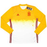 2016-17 Spain Player Issue Pre-Match Training L/S Shirt *BNIB*