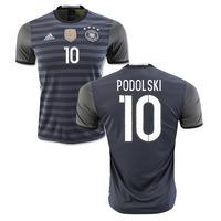 2016 2017 germany away shirt podolski 10